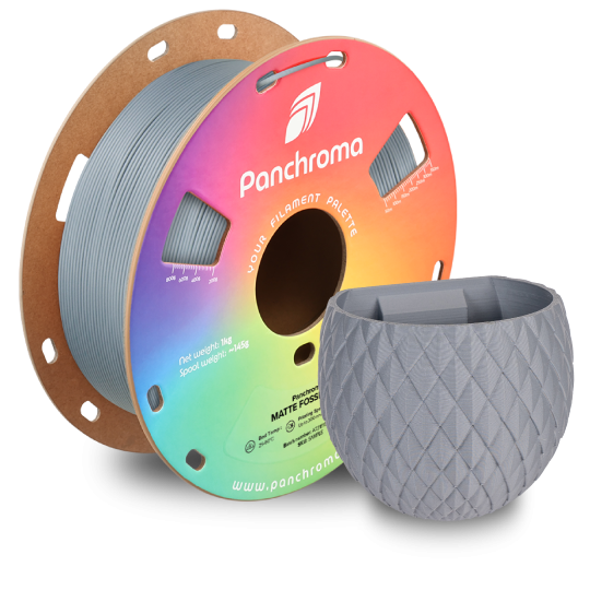 Polymaker Panchroma PLA Matte Fossil Grey Polymaker Panchroma PLA Matte Fossil Grey