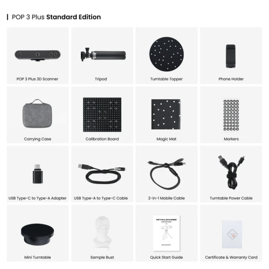 Revopoint POP 3 Plus Standard