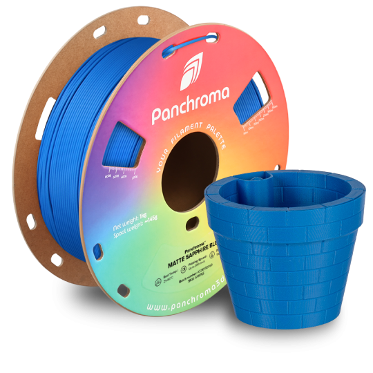 Polymaker Panchroma PLA Matte Sapphire Blue Polymaker Panchroma PLA Matte Sapphire Blue