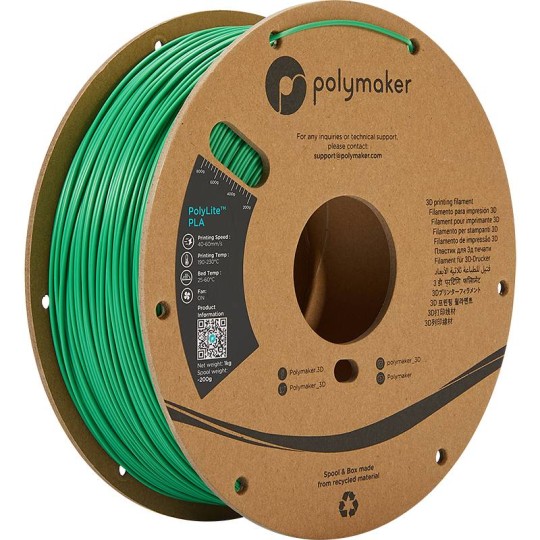 Polymaker PLA Polylite Vert Polymaker PLA Polylite Vert