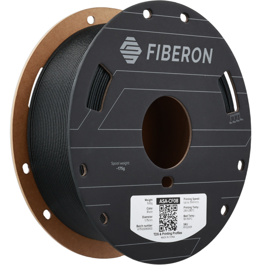 Polymaker Fiberon™ ASA-CF08 Black 500g
