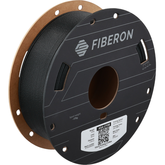 Polymaker Fiberon™ ASA-CF08 Black 500g Polymaker Fiberon™ ASA-CF08 Black 500g