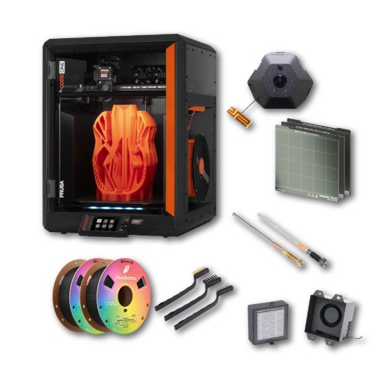 Pack complet Prusa Core One Ultimate avec tous ses accessoires Pack complet Prusa Core One Ultimate avec tous ses accessoires
