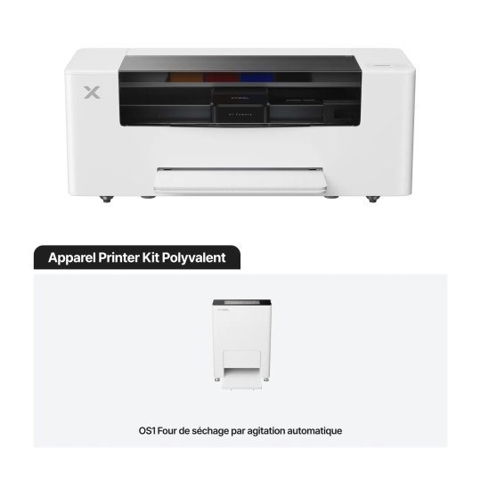 Pack DTF xTool Apparel Printer + Four de Séchage OS1 : Solution Complète de Marquage Textile