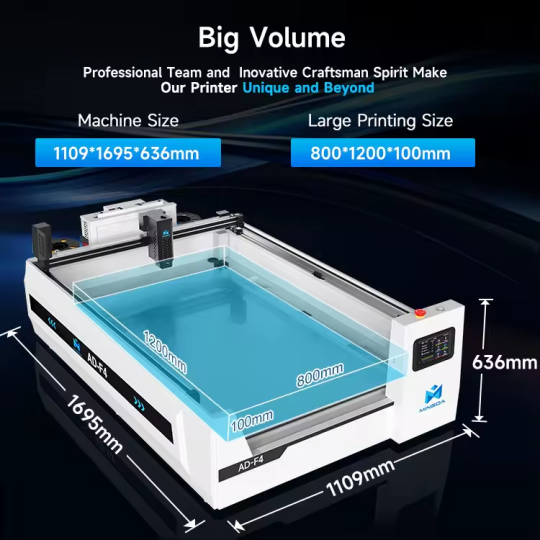 Solution de fabrication d'enseignes lumineuses 3D - Mingda AD-F4.