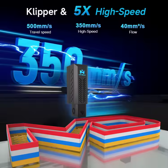 Mingda AD-F4 : Imprimante 3D Industrielle pour Lettres de Boîtier (Enseignes)