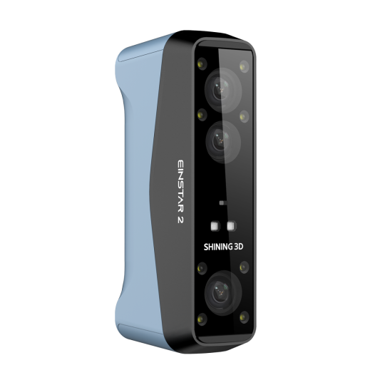 Scanner 3D Shining 3D EINSTAR 2 – Sans fil à double source lumineuse