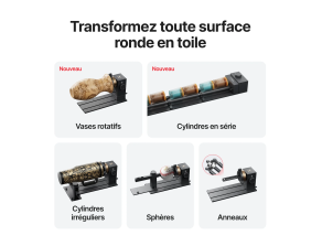xTool RA3 – Module Rotatif...