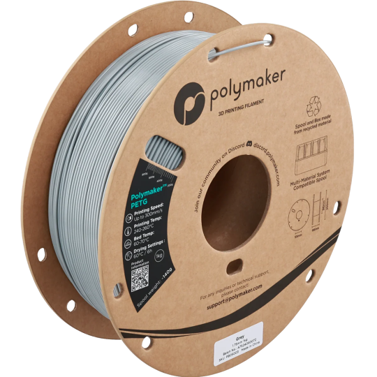 Polymaker PETG Gris – Filament 3D