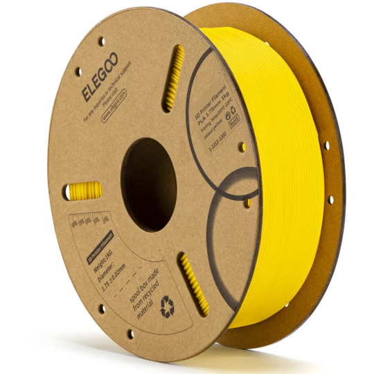 Filament PLA Jaune Elegoo 1.75 mm 1Kg