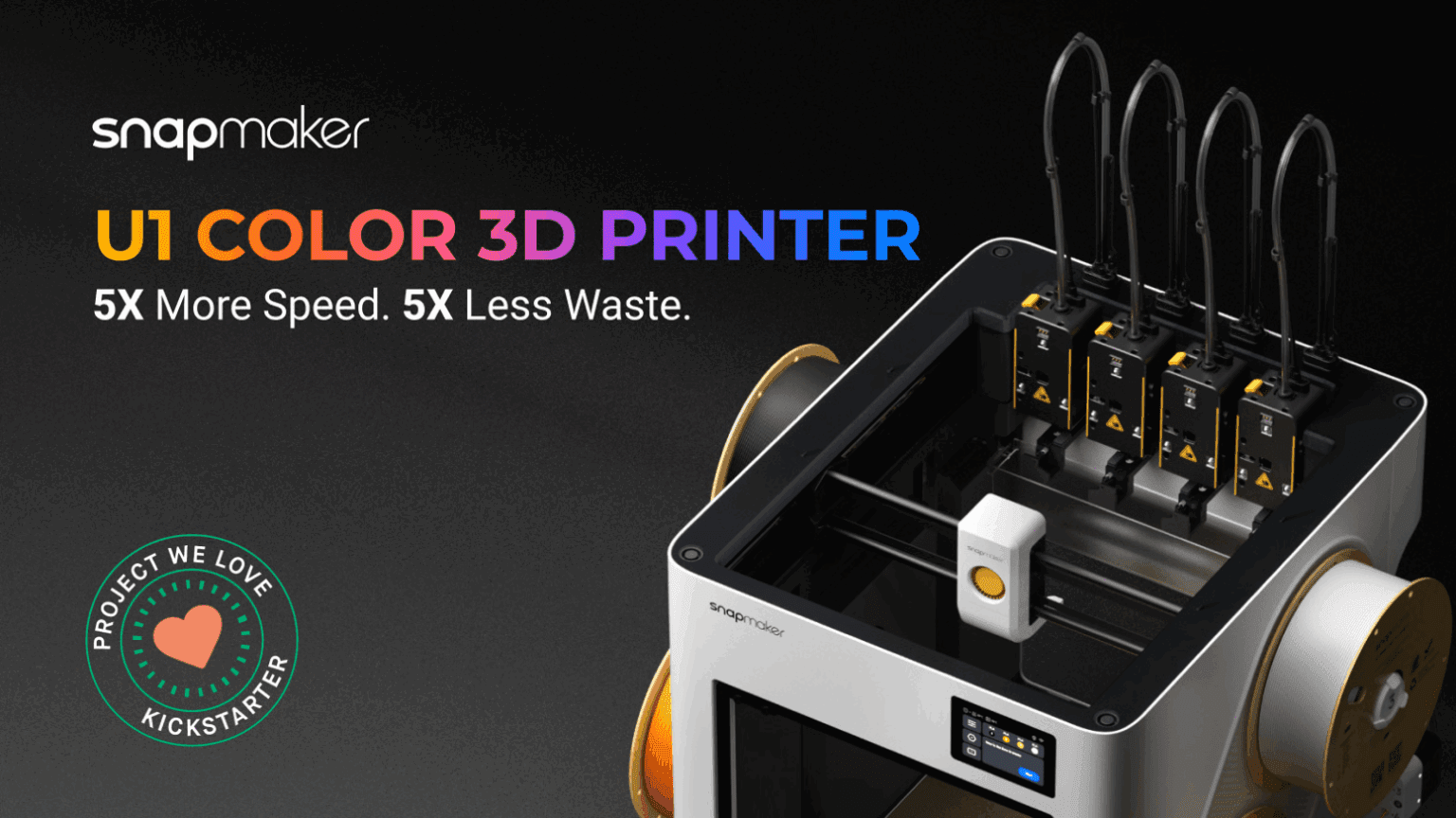 Snapmaker Multicolor Snapmaker U1 : La Révolution de l'Impression 3D Multicolore