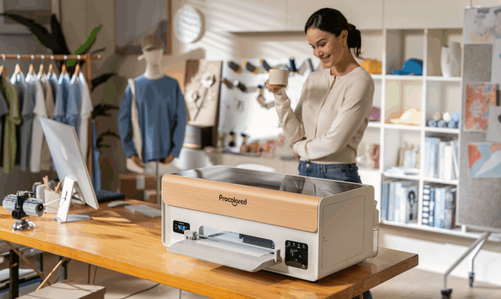 Pour une production à grande échelle, la Procolored P13 et son système automatisé offrent vitesse et fiabilité industrielle.